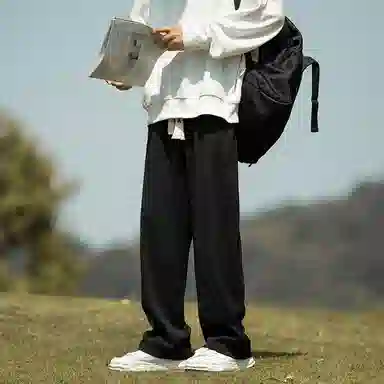 NBNO Retro Letter Logo Baseball Jacket Set