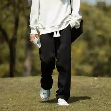 NBNO Retro Letter Logo Baseball Jacket Set