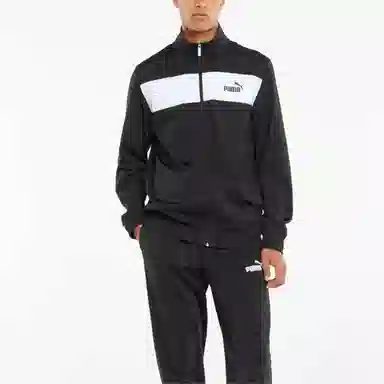 Puma Retro Sport Tracksuit Black