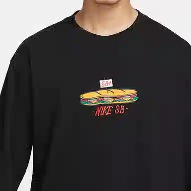 Nike SB Long Sleeve Tee Black