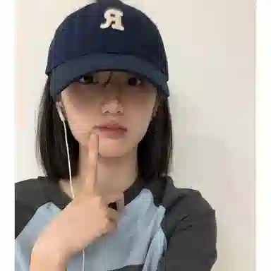 【字母R标刺绣 通勤百搭】 攸委 大头围显脸小宽 檐遮阳防晒帽子春夏四季韩系软顶 优质棉 鸭舌帽 男女同款情侣款