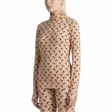 marine serre SS22 LogoT