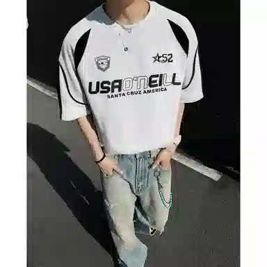 O'Neill Colorblock Letter Print T-Shirt