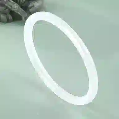 【典雅华贵】 帝苏行 白月光 新中式国潮 吉祥如意平安顺遂 简约小众设计 玉髓 手镯 女款