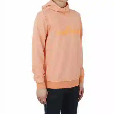 Stone Island Ghost Pieces Hoodie Orange