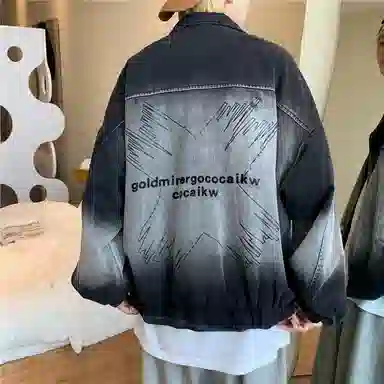 MIIRACER Denim Jacket Black