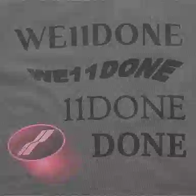 WE11DONE LogoT
