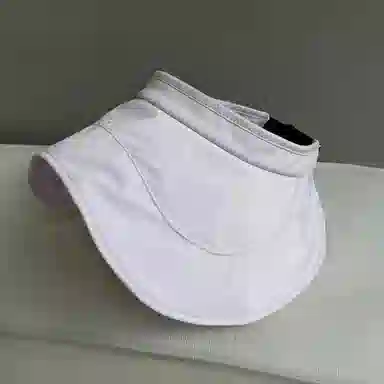 杨同学 空顶 防紫外线 可折叠 大帽檐 户外时尚 环绕式 透气太阳蛋卷帽子 腈纶 防晒帽 女款