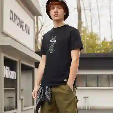 Dickies Logo T-Shirt Black