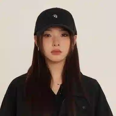 【RH刺绣潮流字母 显脸小】 攸委 街头潮牌简约百搭韩版遮阳软顶大头围大帽宽檐 棉 鸭舌帽 男女同款情侣款