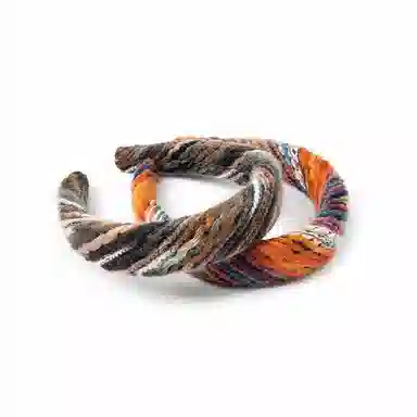 BAIJUAN Colorful Woven Headband