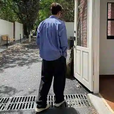 OX-FREAK Long Sleeve Shirt Blue