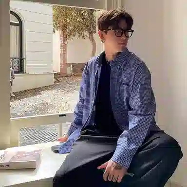 OX-FREAK Long Sleeve Shirt Blue