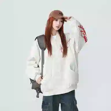 ROBINHOOD Lightning Logo Zip-Up Jacket