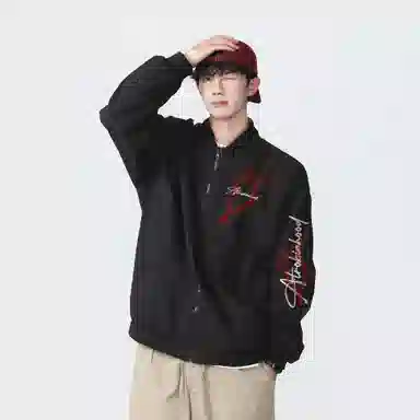 ROBINHOOD Lightning Logo Zip-Up Jacket