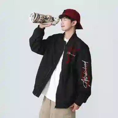 ROBINHOOD Lightning Logo Zip-Up Jacket