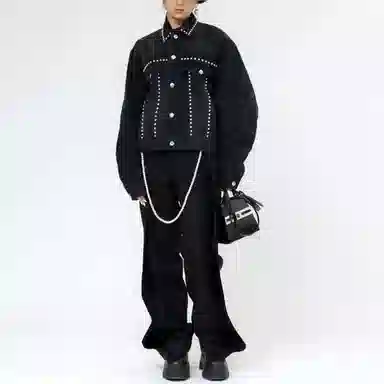 CSKS Denim Jacket Black