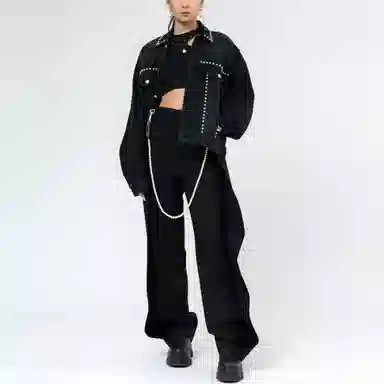 CSKS Denim Jacket Black