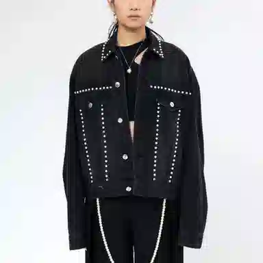 CSKS Denim Jacket Black