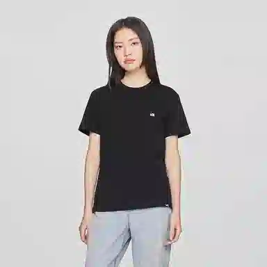 Lee Xline Logo Print Tee Black