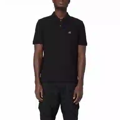 C.P. Company Polo Shirt Black