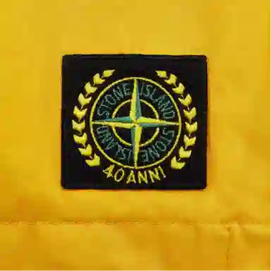 Stone Island 40th Anniversary Pullover Jacket Yellow