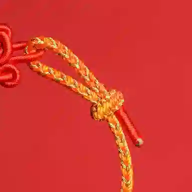 谧月珠宝 文昌结莲花结五行圆满结 小众设计高级感精致轻奢百搭学业上岸逢考必过 好运 新疆长绒棉绳 手绳 男女同款情侣款