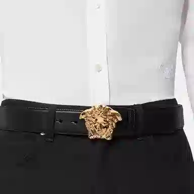Versace Medusa Logo Belt