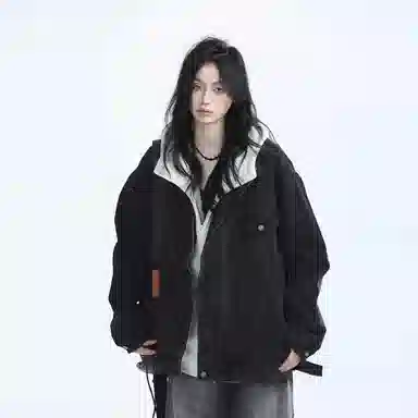 NEVER RULE Denim Jacket