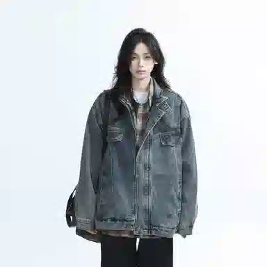 NEVER RULE Denim Jacket