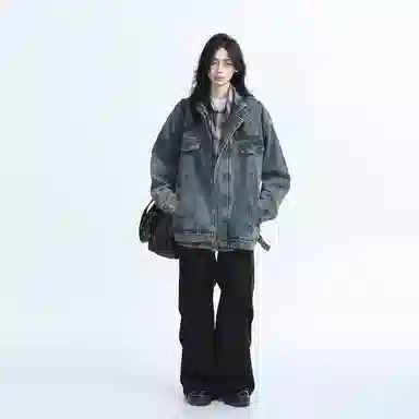 NEVER RULE Denim Jacket