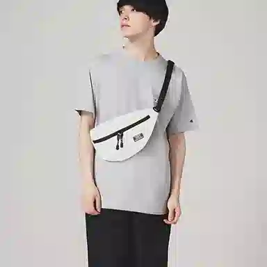 Champion Logo T-Shirt Light Grey