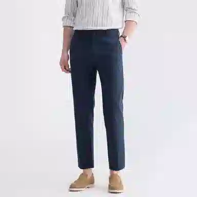 佐丹奴 中腰梭织九分裤休闲裤 男款