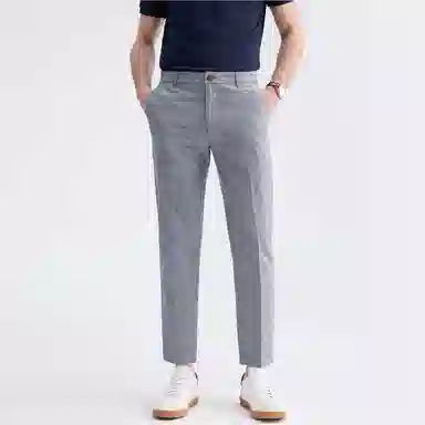 佐丹奴 中腰梭织九分裤休闲裤 男款