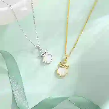 Fanxing Ji Xiang Ruyi Necklace S925 Silver