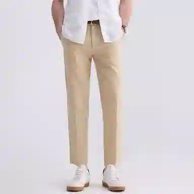 佐丹奴 中腰梭织九分裤休闲裤 男款