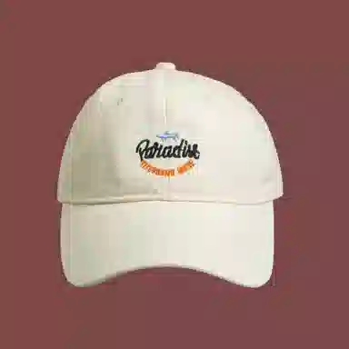 杨同学 简约百搭刺绣软顶磨毛韩版 棉 鸭舌帽 男女同款情侣款