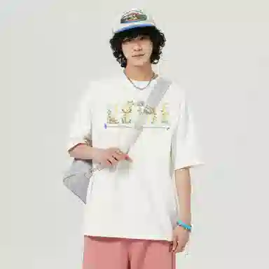 UNthemed Logo Print T-Shirt Black