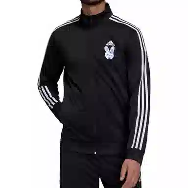 adidas Embroidered Rabbit Striped Jacket
