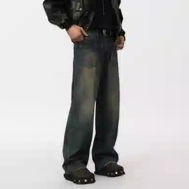 Maserati logobaggy jeans