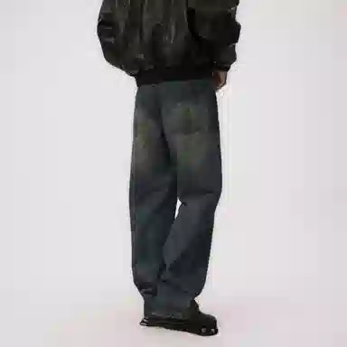 Maserati logobaggy jeans