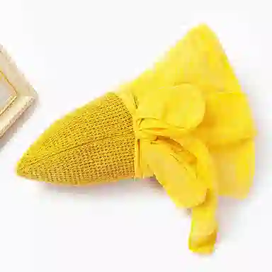 上海故事 飘带蝴蝶结遮阳草帽大帽檐防太阳帽子海报沙滩帽夏季透气帽子 聚酯纤维 防晒帽 女款