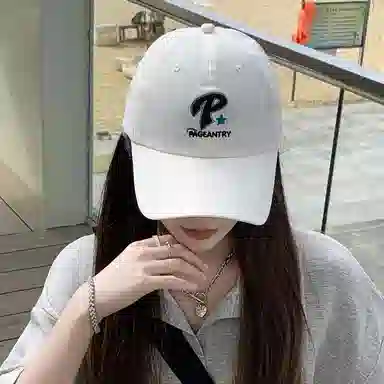 杨同学 【运动防晒推荐】 速干 刺绣  大头围 显脸小 弯檐 聚酯纤维 鸭舌帽 女款