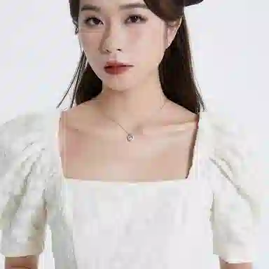 谷作 心心相恋小众轻奢高级感 合金 项链 女款