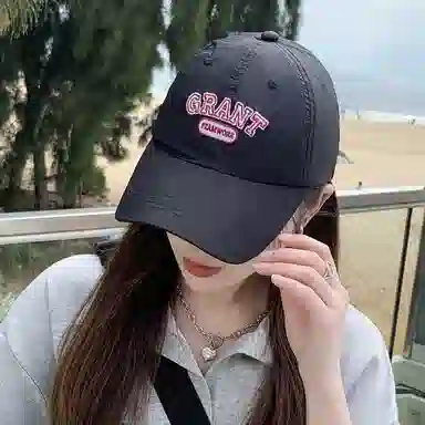 杨同学 【运动推荐】 速干 大头围 显脸小  防晒 弯檐 聚酯纤维 鸭舌帽 女款