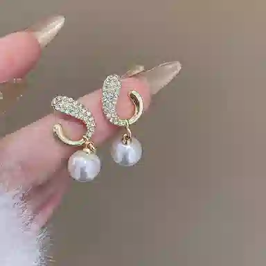 彤彤兔 小众设计高级感简约 合金 耳环 女款