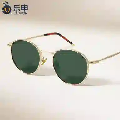 LASHION Vintage Round Sunglasses
