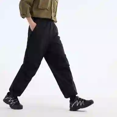 九牧王男裤专家 商务高弹车缝宽松直筒户外工装裤 男款