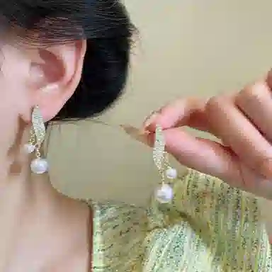 彤彤兔 高级感轻奢小众 合金 耳环 女款