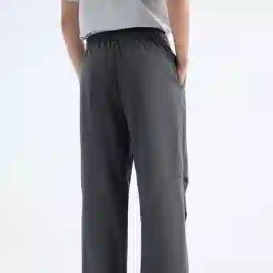 九牧王男裤专家 商务高弹车缝宽松直筒户外工装裤 男款